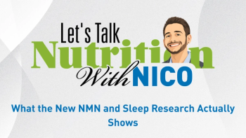 Let's Talk Nutrition With Nico Episode 9: What the New NMN and Sleep Research Actually Shows