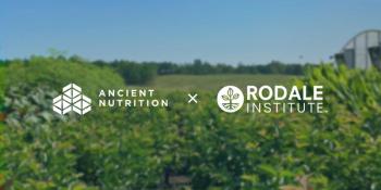 Ancient Nutrition and Rodale Institute partner for long-term research project study regenerative agricultural methods