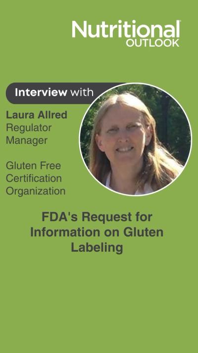 FDA's Request for Information on gluten labeling