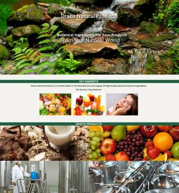 Draco Natural Products launches new website