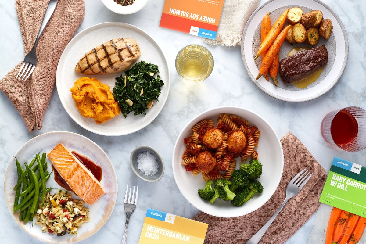 RealEats meals that are available from GNC. 