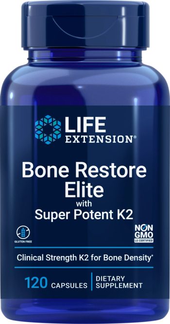 Life Extension launches new bone health formula with vitamin K2