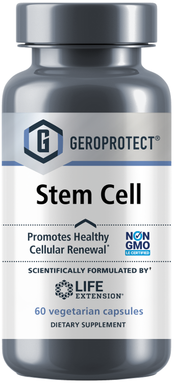 Life Extension launched stem cell support supplement formulated Life Extension launched stem cell support supplement formulated