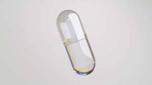 clear capsule