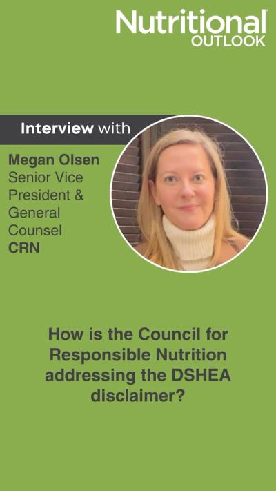 Addressing the DSHEA Disclaimer with FDA