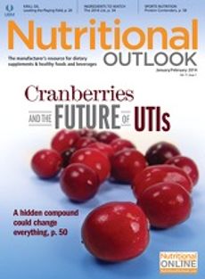 Nutritional Outlook Vol. 17 No. 1