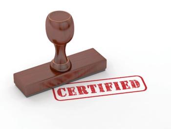 certified