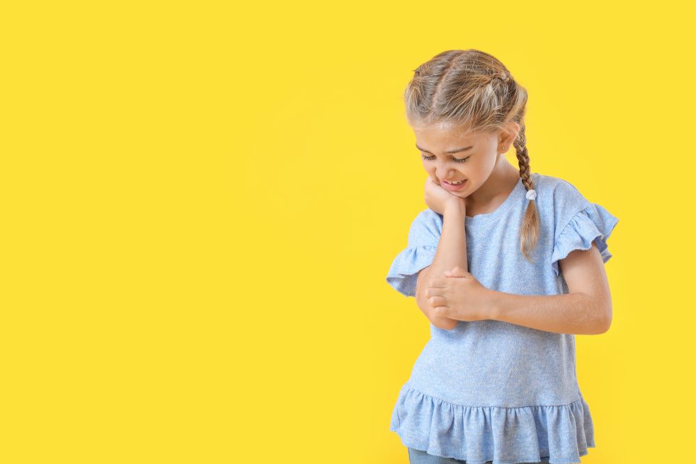 Can vitamin E help children with atopic dermatitis?