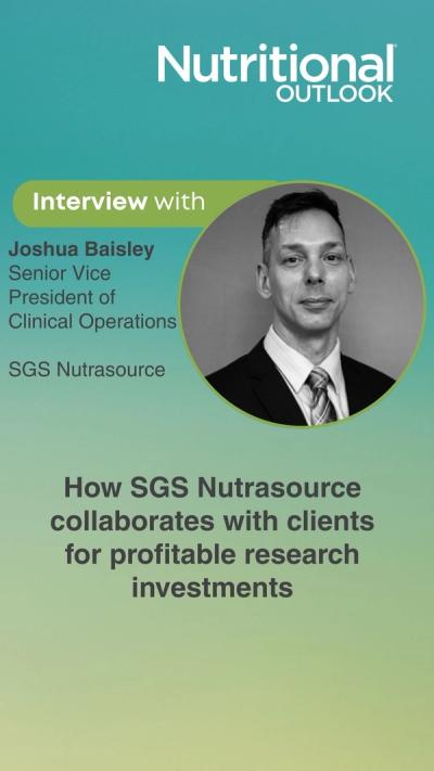 How SGS Nutrasource collaborates with clients for profitable research investments
