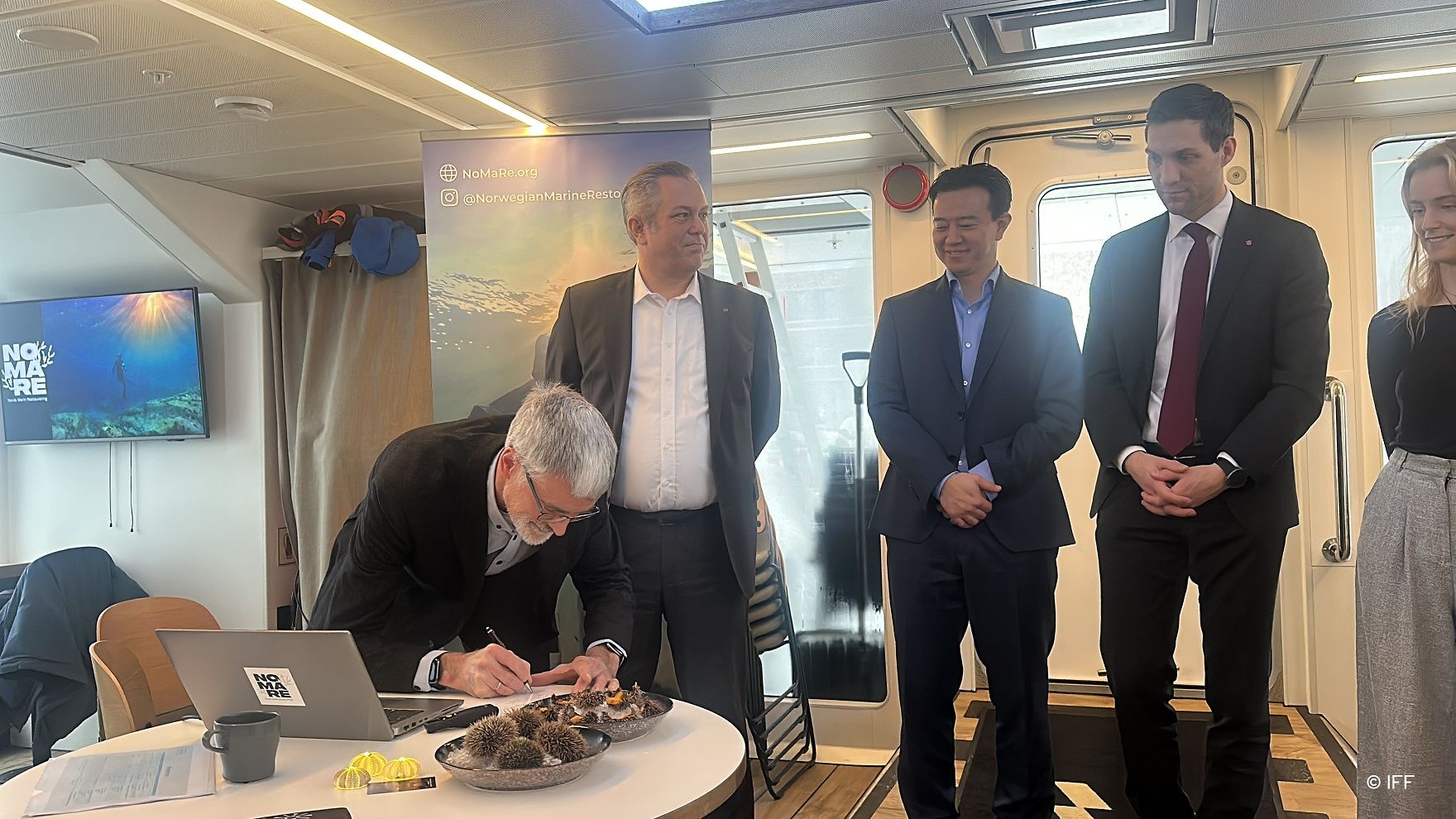 IFF and Bellona signing agreement