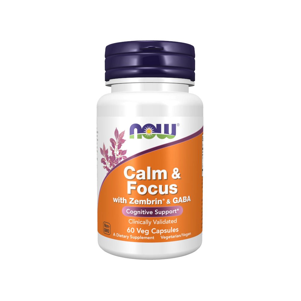 NOW’s new Calm & Focus supplement features PLT Health Solutions’ Zembrin ingredient