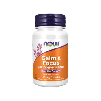 NOW’s new Calm & Focus supplement features PLT Health Solutions’ Zembrin ingredient