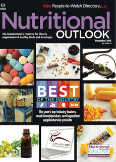 Nutritional Outlook Vol. 19 No. 10