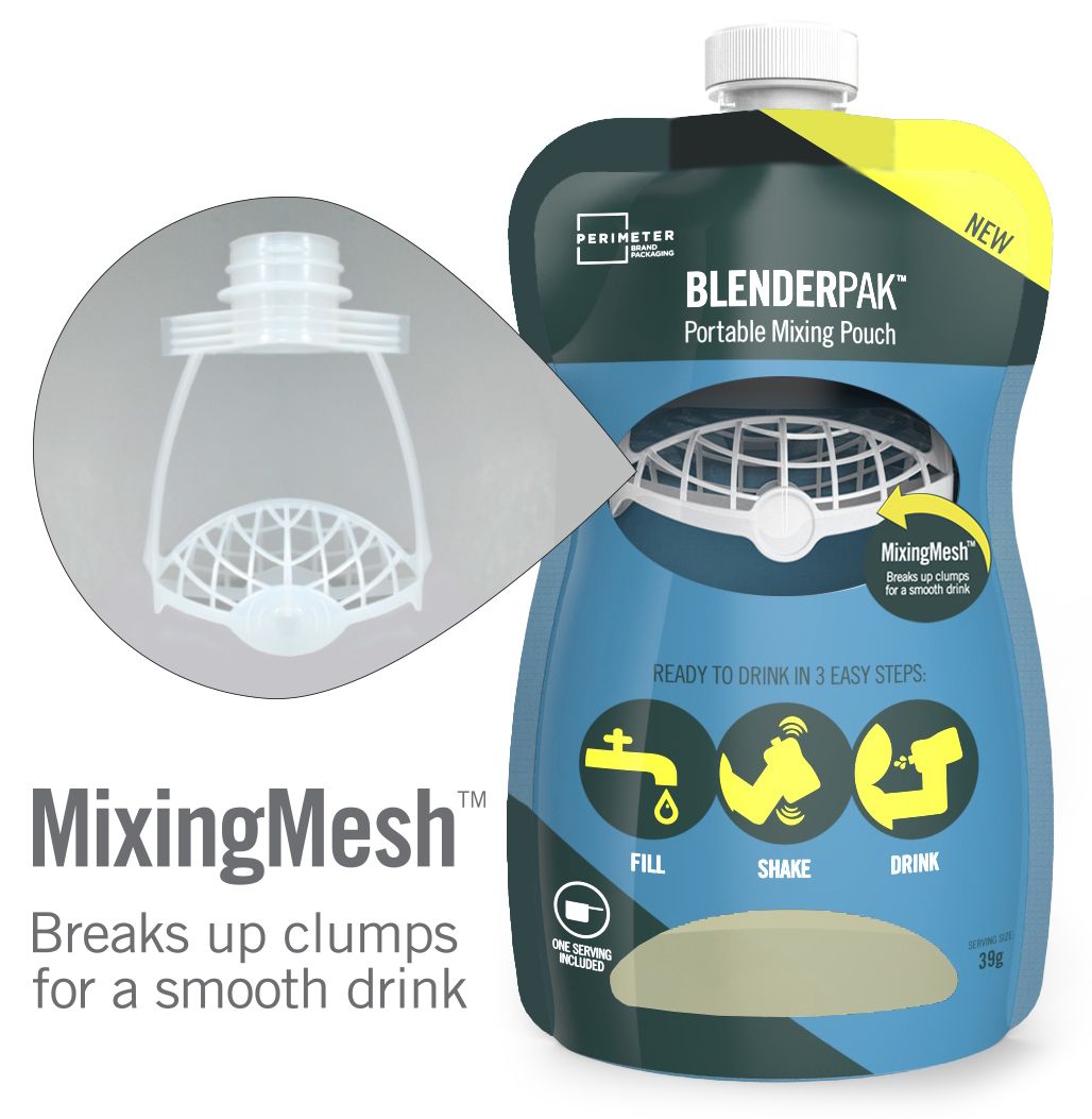 Beverage Mix Packaging Pouches