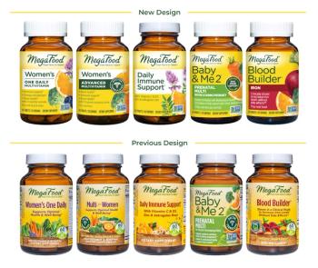 MegaFood revamps label design for key product lines