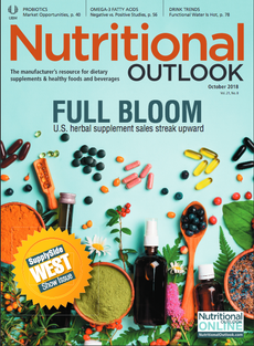Nutritional Outlook Vol. 21 No. 8