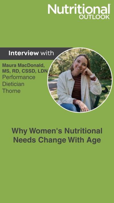 Why Women's Nutritional Needs Change With Age