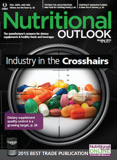 Nutritional Outlook Vol. 18 No. 8