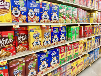 Kellogg cereal aisle