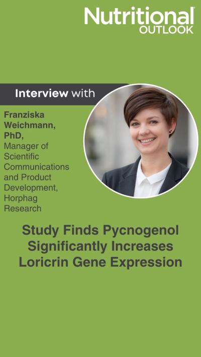 Study Finds Pycnogenol Significantly Increases Loricrin Gene Expression