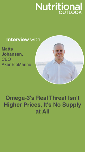 Omega-3's Real Threat Isn't Higher Prices, It's No Supply at All