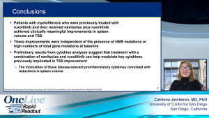 Rapid Readouts: Phase 2 Study of Navitoclax in High-Risk Myelofibrosis
