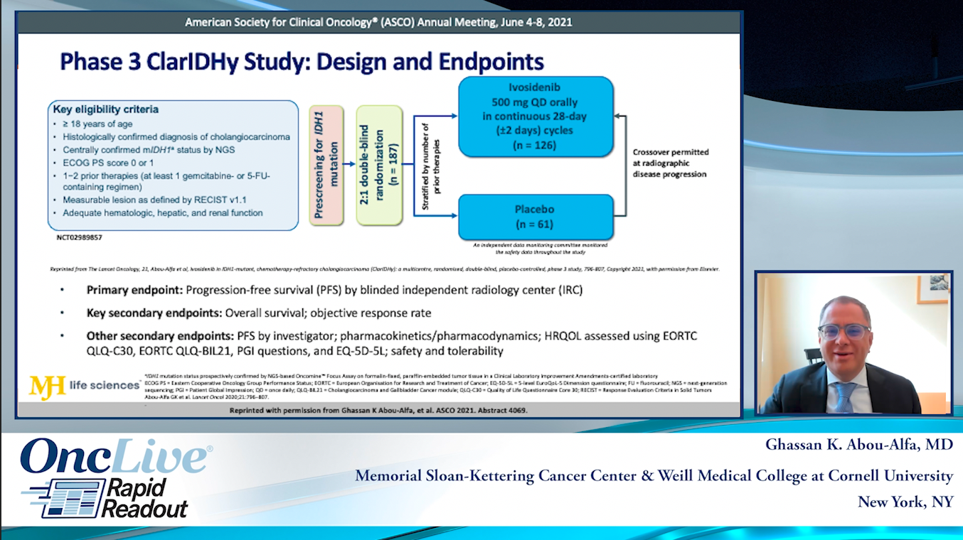 Rapid Readouts: Final Results from Phase 3 ClarIDHy Trial
