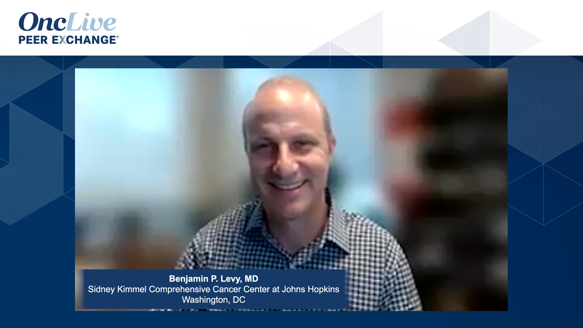 Benjamin P. Levy, MD, an expert on lung cancer