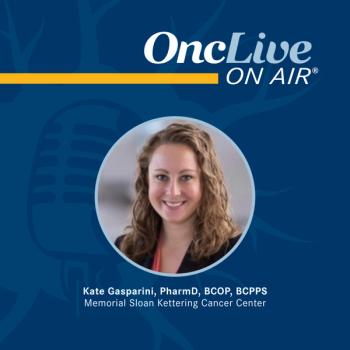 Kate Gasparini, PharmD, BCOP, BCPPS, pediatric oncology clinical pharmacy specialist, Memorial Sloan Kettering Cancer Center