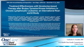 Catherine C. Coombs, MD, an expert on chronic lymphocytic leukemia
