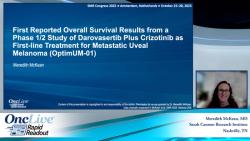 Darovasertib Plus Crizotinib in First-Line Metastatic Uveal Melanoma: Phase 1/2 OptimUM-01 Results