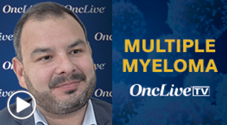 Ariel Grajales-Cruz, MD, assistant member, Department of Malignant Hematology, Multiple Myeloma Section, Moffitt Cancer Center; assistant professor, University of South Florida