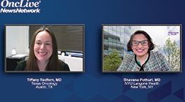 Bhavana Pothuri, MD, and Tiffany Redfern, MD, FACOG, on patient-reported outcome data for mirvetuximab soravtansine in platinum-resistant ovarian cancer.