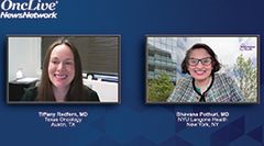Bhavana Pothuri, MD, and Tiffany Redfern, MD, FACOG, discuss current treatment approached in platinum-resistant ovarian cancer.