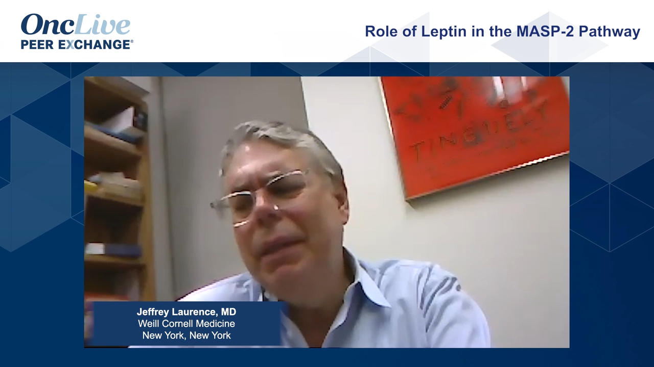 Role of Leptin in the MASP-2 Pathway