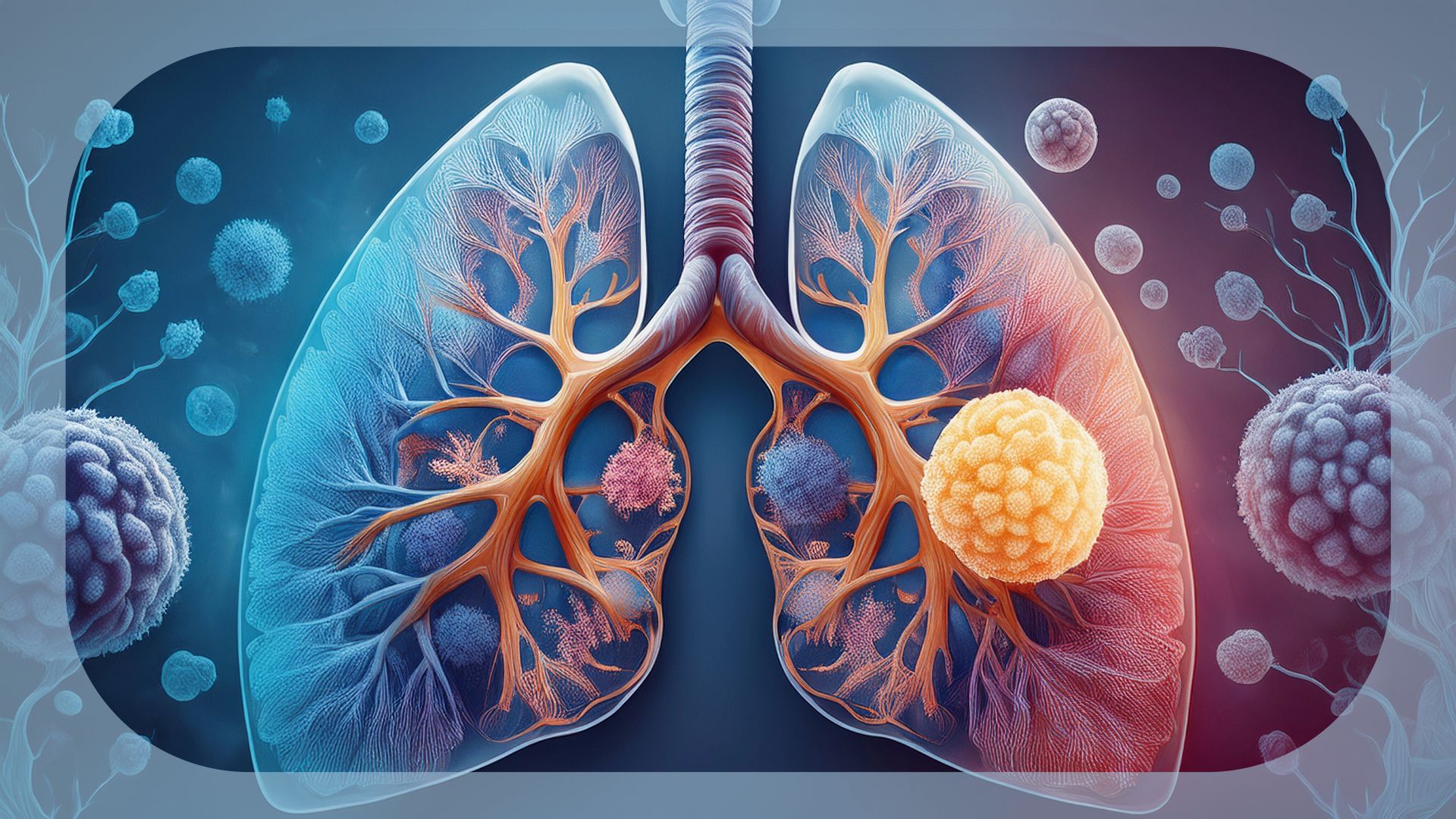 Non–Small Cell Lung Cancer | Image by Ashling Wahner & MJH Life Sciences Using AI