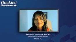 Sangeetha Venugopal, MD, MS, discusses factors that inform JAK inhibitor selection in myelofibrosis.