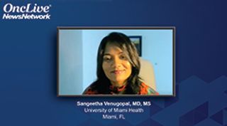 Sangeetha Venugopal, MD, MS, discusses the relationship between thrombocytopenia and anemia on disease progression in myelofibrosis.