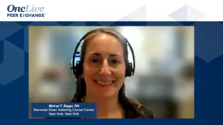 Michal F. Segal, RN, a clinical trials nurse