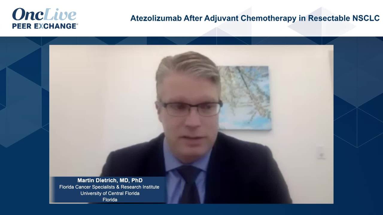 Atezolizumab After Adjuvant Chemotherapy in Resectable NSCLC