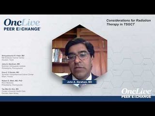 Considerations for Radiation Therapy in TSGCT