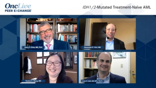 IDH1/2-Mutated Treatment-Naïve AML