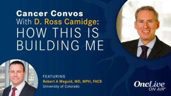 D. Ross Camidge, MD, PhD; Robert A Meguid, MD, MPH, FACS, thoracic and cardiac surgeon, professor, cardiothoracic surgery, University of Colorado