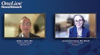 Wade T. Iams, MD, and Jessica Donington, MD, MSCR, discuss ongoing research in early-stage non–small cell lung cancer.