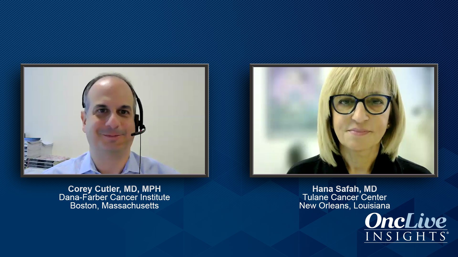 Corey Cutler, MD, MPH, and Hana Safah, MD, experts on GvHD