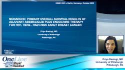 MonarchE: Primary Overall Survival Results Of Adjuvant Abemaciclib Plus Endocrine Therapy For HR+, HER2-, High-Risk Early Breast Cancer