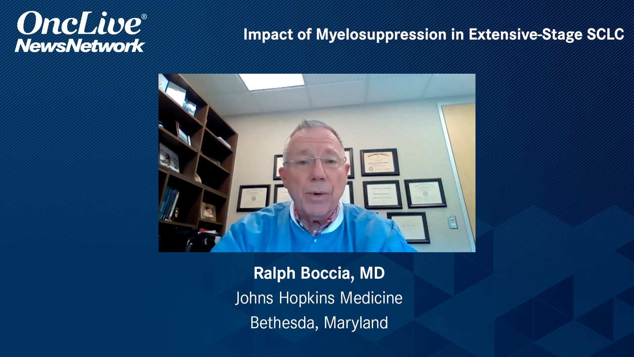 Impact of Myelosuppression in Extensive Stage SCLC