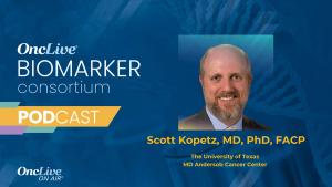 Scott Kopetz, MD, PhD, FACP, deputy chair, Translational Research, professor, Department of Gastrointestinal (GI) Medical Oncology, Division of Cancer Medicine, leader, Department of Cancer Center Support Grant, GI Program, TRACTION medical director, Division of Therapeutics Discovery, associate vice president, Translational Integration, The University of Texas MD Anderson Cancer Center