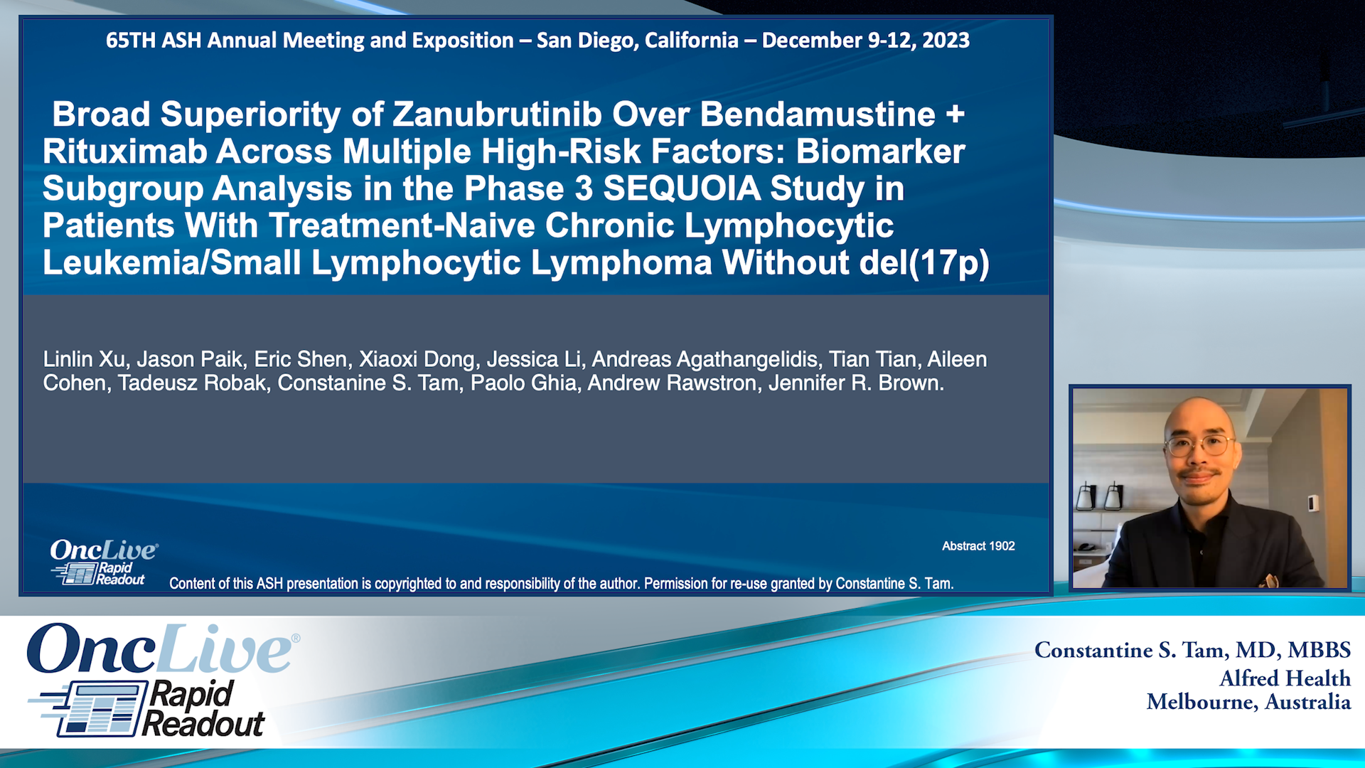 Broad Superiority Of Zanubrutinib Over Bendamustine + Rituximab Across ...