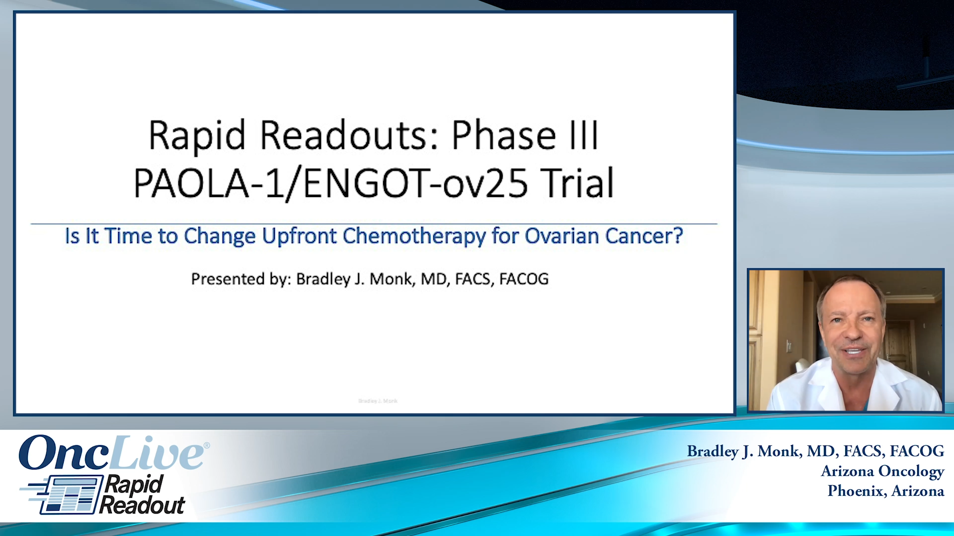 Rapid Readouts: Phase III PAOLA-1/ENGOT-ov25 Trial | OncLive